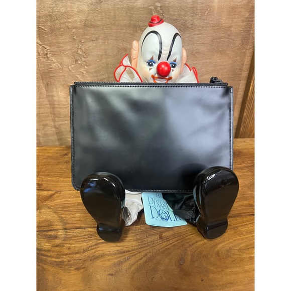 Lululemon Black Wristlet Pouch Zip Top Travel Organizer Clutch Bag - Picture 4 of 5